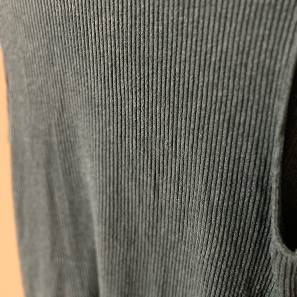 Vanessa Virginia Anthropologie Blue Cowl Neck Sleeveless Sweater Small - Picture 6 of 7